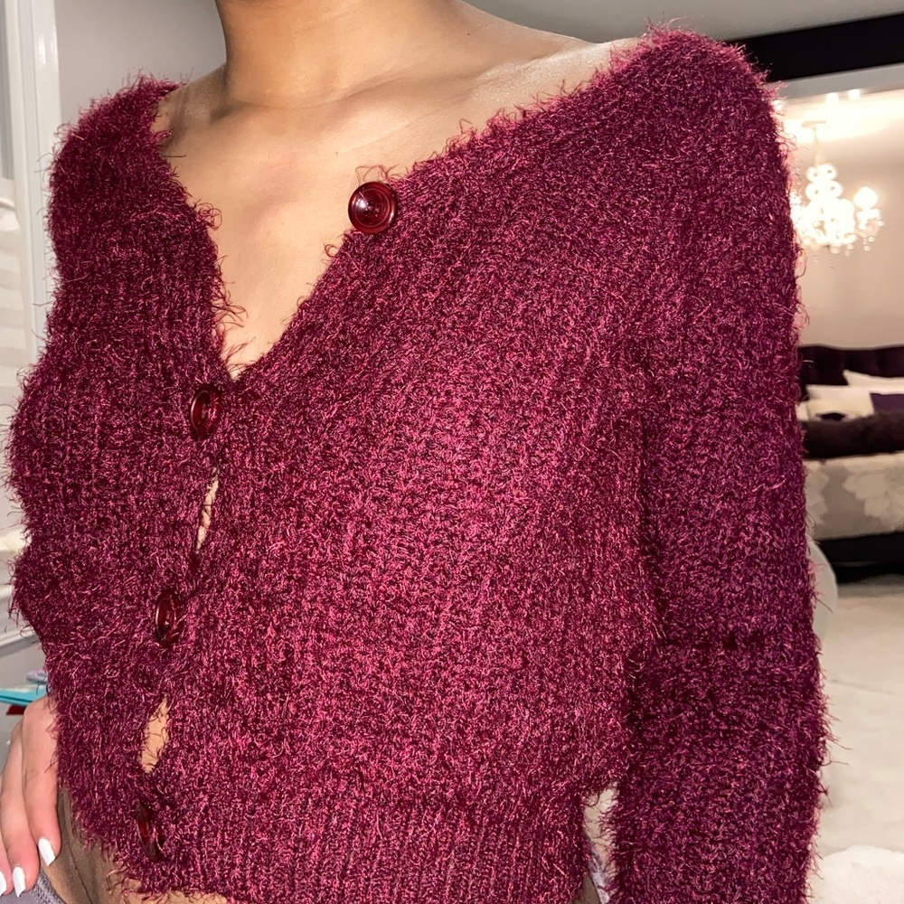 PAPAYA Crop Sweater